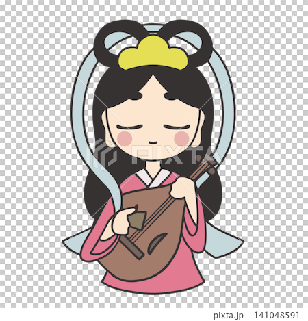 弁財天の立ち絵 弁財天の立ち絵 141048591