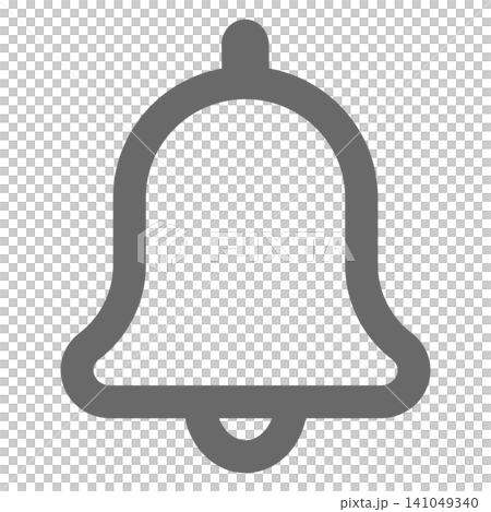 簡單的向量鈴鐺、通知圖標 簡單的向量鈴鐺、通知圖標 141049340