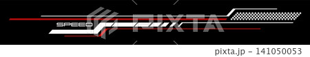 Race car, drift racing sport sticker or label. Drift speed drive competition sticker, racing motorsport vector patch. Motocross and car rally decal label or car drag race championship stripe tag Race car, drift racing sport sticker or label. Drift speed drive competition sticker, racing motorsport vector patch. Motocross and car rally decal label or car drag race championship stripe tag 141050053