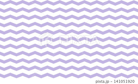 ラベンダー色のギザギザボーダー背景素材 ラベンダー色のギザギザボーダー背景素材 141051920