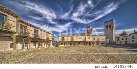 Traditional Architecture, Arevalo, Spain Traditional Architecture, Arevalo, Spain 141052449