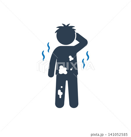 Poor Personal Hygiene Habit icon 141052585