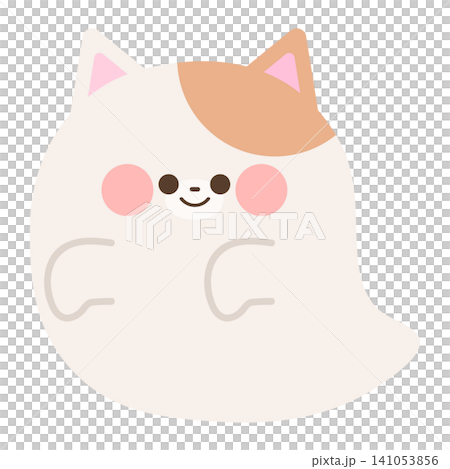 Cute cat ghost Cute cat ghost 141053856