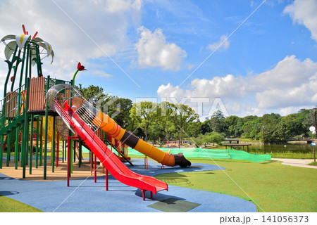 《愛知県》名古屋市名城公園 子どもの広場 《愛知県》名古屋市名城公園 子どもの広場 141056373