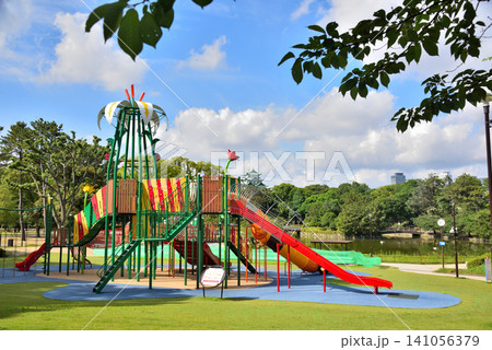 《愛知県》名古屋市名城公園 子どもの広場 《愛知県》名古屋市名城公園 子どもの広場 141056379