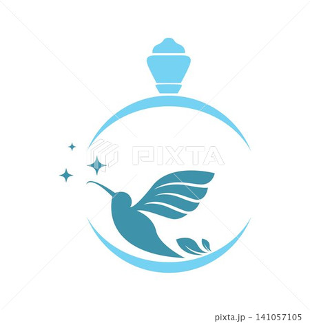 Luxury Perfume Bottle Logo Design 141057105