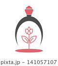 Luxury Perfume Bottle Logo Design 141057107