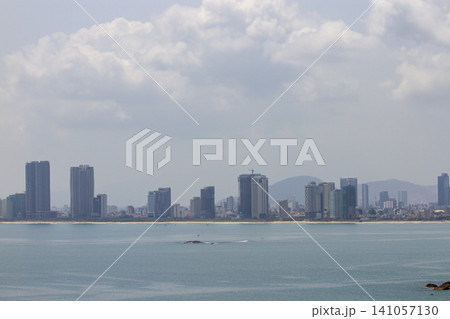 Panoramic View Of Da Nang City In Vietnam. Panoramic View Of Da Nang City In Vietnam. 141057130
