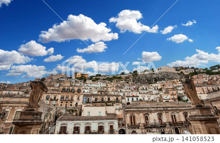 city of Modica, sicily, Italy city of Modica, sicily, Italy 141058523