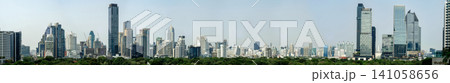 Bangkok City Skyline Panorama Travel Destination Thailand with Green Park Bangkok City Skyline Panorama Travel Destination Thailand with Green Park 141058656