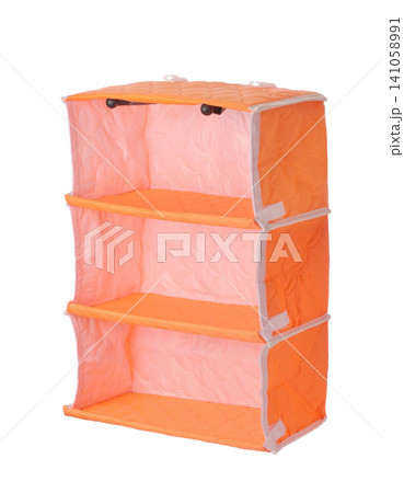 Soft orange hanging  storage shelves 141058991