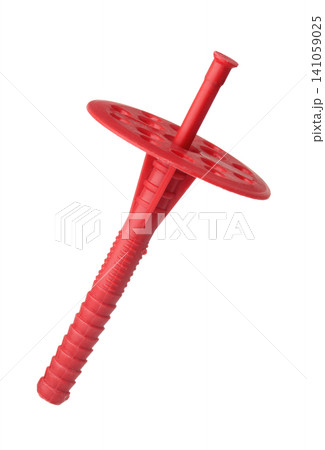 Red plastic insulation anchor dowel Red plastic insulation anchor dowel 141059025
