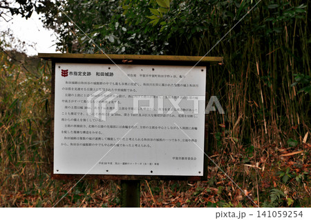 近江国 忍者の城 和田城 土塁と曲輪 近江国 忍者の城 和田城 土塁と曲輪 141059254