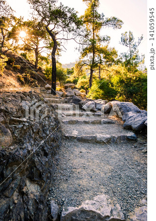 Yanartas burning stones Yanartas burning stones 141059545