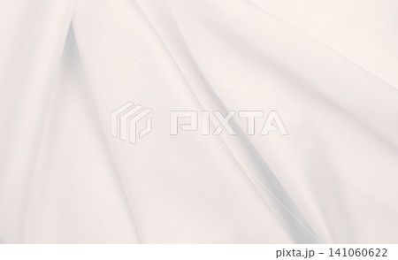 Smooth elegant grey silk or satin luxury cloth as wedding background. Luxurious Christmas background or New Year background design 141060622