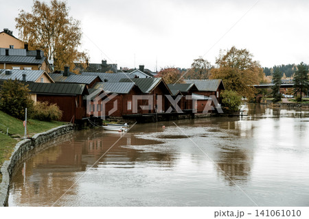 Porvoo, Finland, Low-rise residential cottage Porvoonjoki River Porvoo, Finland, Low-rise residential cottage Porvoonjoki River 141061010