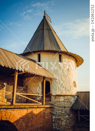 Kazan Kremlin, Russia, Fortress old stone heritage fortification 141061252