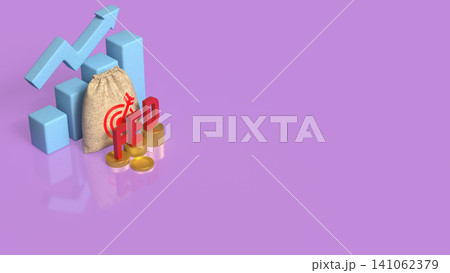 Federal Reserve Rate Hike And Economic Growth Concept 3d render. Federal Reserve Rate Hike And Economic Growth Concept 3d render. 141062379