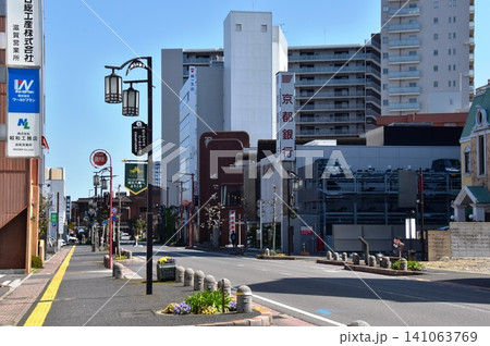 滋賀県近江八幡市 ぶーめらん通りと周辺街並み 滋賀県近江八幡市 ぶーめらん通りと周辺街並み 141063769