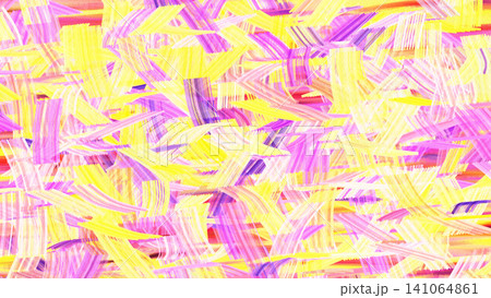 colorful brush stroke on the wall background of seamless pattern 141064861