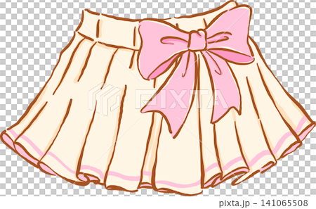 Girly Coquette Pleated Skirt With Bow Hand Drawn Whimsical Sketchy Retro Vintage Sport Girly Coquette Pleated Skirt With Bow Hand Drawn Whimsical Sketchy Retro Vintage Sport 141065508