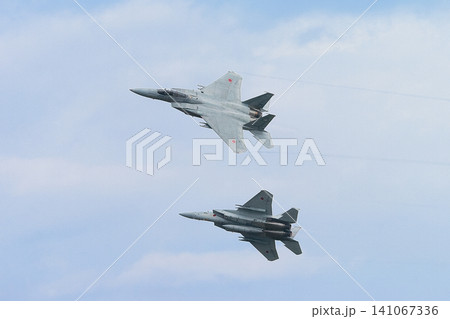 ブレイクする航空自衛隊F-15Jイーグル ブレイクする航空自衛隊F-15Jイーグル 141067336