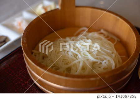 秋田県の名物料理 稲庭うどん 秋田県の名物料理 稲庭うどん 141067858