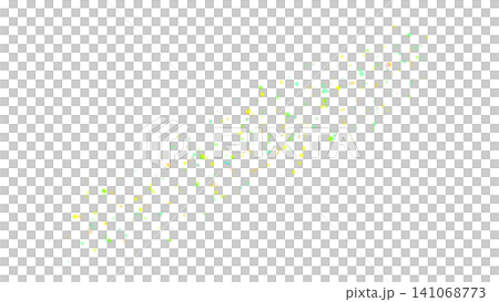 An illustration of fine yellow, orange, and green particles. An illustration of fine yellow, orange, and green particles. 141068773