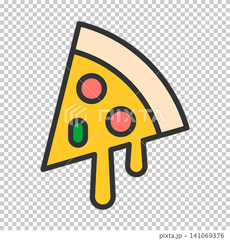 Pizza illustration Pizza illustration 141069376