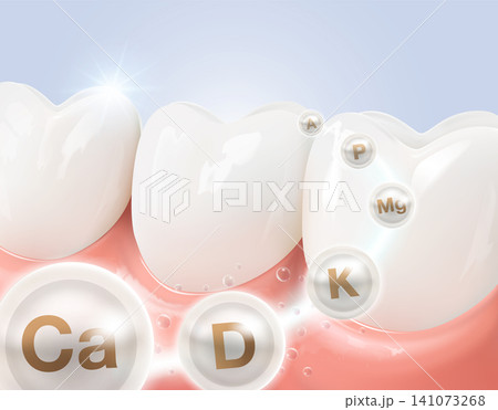 3d rendering of a tooth with different 3d rendering of a tooth with different 141073268