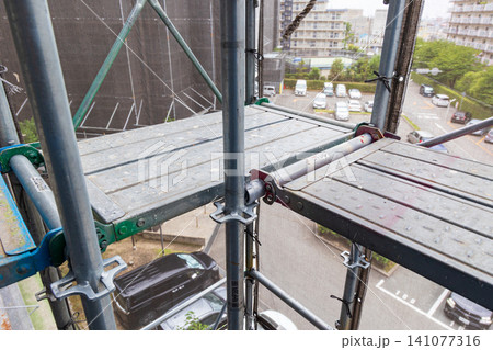 マンション改修工事 足場 マンション改修工事 足場 141077316