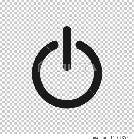 電源マーク アイコン 電源マーク アイコン 141078579