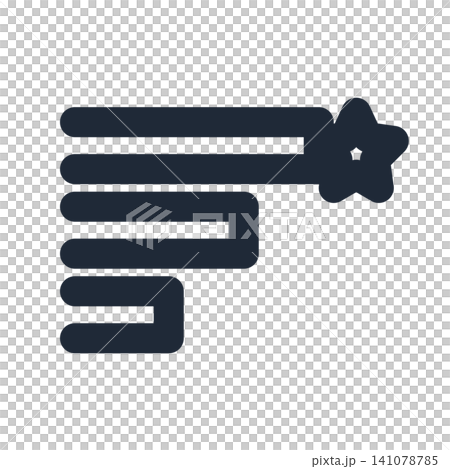 Simple line art icons for the ranking bar Simple line art icons for the ranking bar 141078785