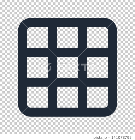 Simple line art icons for data grids Simple line art icons for data grids 141078795