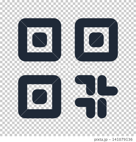 QR code profile icon QR code profile icon 141079136