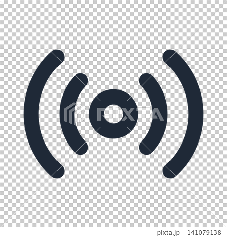 Broadcast signal icon Broadcast signal icon 141079138