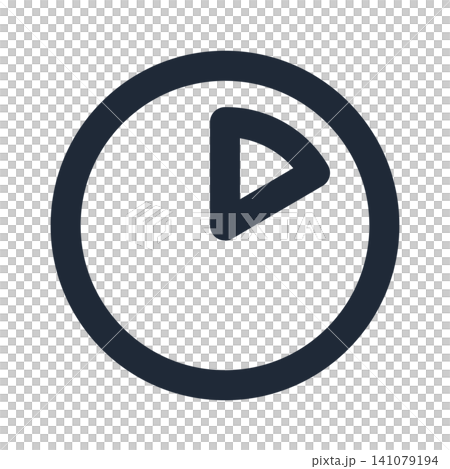 Simple line art icon for countdown Simple line art icon for countdown 141079194