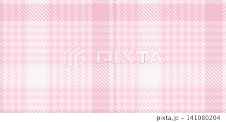 Soft Pink Tartan Plaid Pattern with Diagonal Stripes and White Accent Soft Pink Tartan Plaid Pattern with Diagonal Stripes and White Accent 141080204