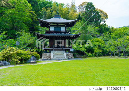 京都市山科区 勸修寺の庭園と観音堂 京都市山科区 勸修寺の庭園と観音堂 141080341