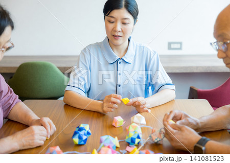 作業療法　折り紙 141081523