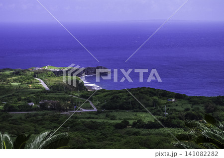 沖縄本島最北端の辺戸岬の絶景 沖縄本島最北端の辺戸岬の絶景 141082282