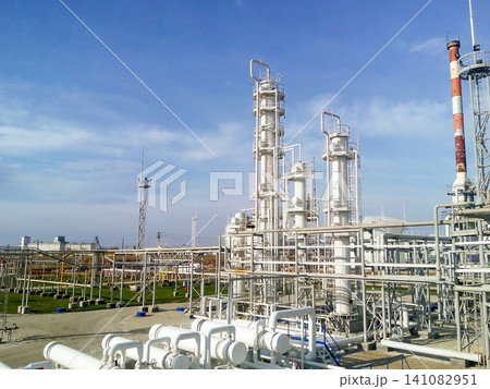 The oil refinery The oil refinery 141082951