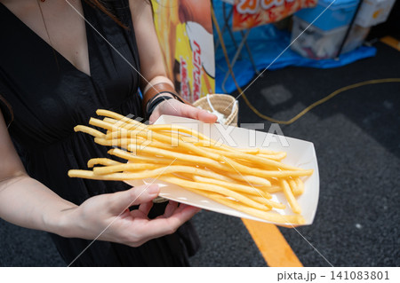 ロングポテト お祭り 屋台 ロングポテト お祭り 屋台 141083801