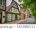 Half-timbered houses in Old Town of Celle 141086111