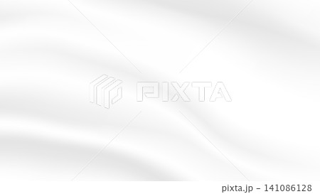 white cloth background with flowing folds white cloth background with flowing folds 141086128