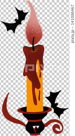 halloween red candle halloween red candle 141086467