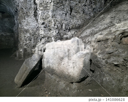 Roman Amphitheater of Catania Lava stones 141086628