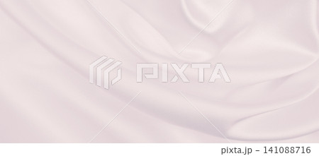 Smooth elegant pink silk or satin texture as wedding background. Luxurious background design Smooth elegant pink silk or satin texture as wedding background. Luxurious background design 141088716