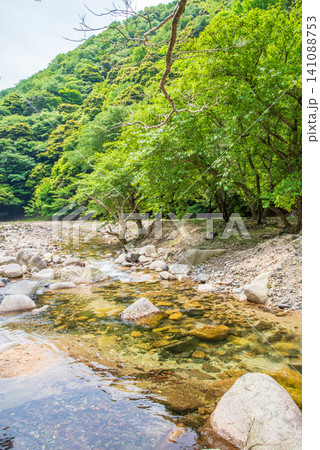 美しい渓谷 宮妻峡《三重県 四日市市》 美しい渓谷 宮妻峡《三重県 四日市市》 141088753