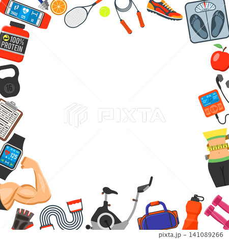Healthy Lifestyle Background Healthy Lifestyle Background 141089266